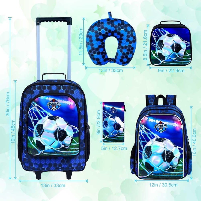 GXTVO Kids Suitcase with Wheels for Girls and Boys, Rolling Carry on Luggage for Toddler Children - Image 4
